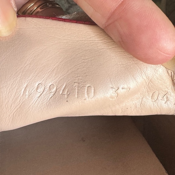 Gucci ACE GG Supreme Canvas Python Sneakers Beige Leather - Picture 9 of 10